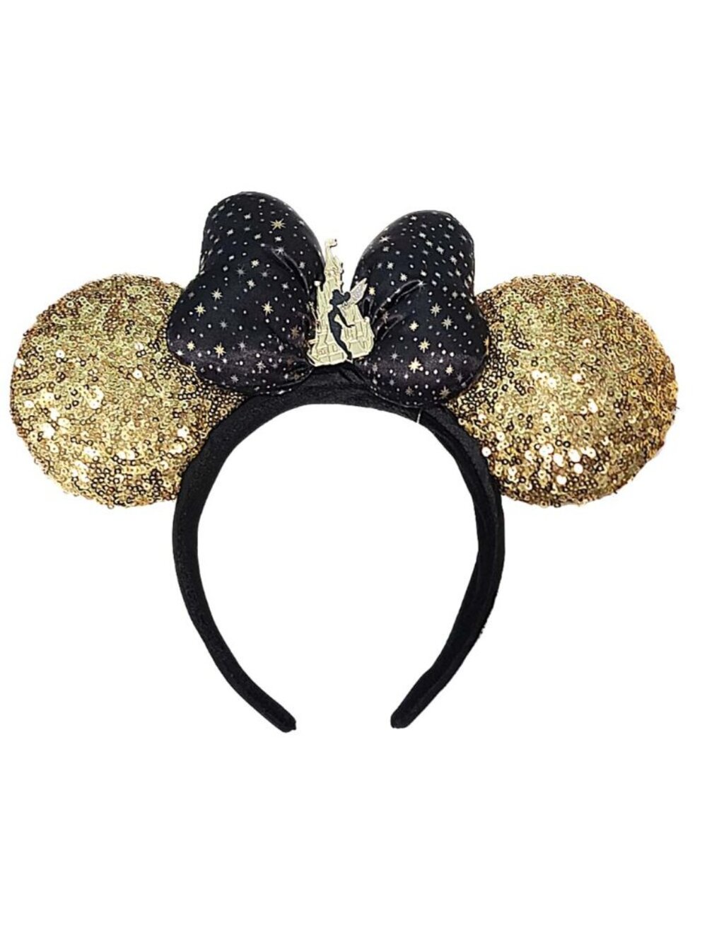 Disneyland Paris 30th Anniversary Tinker Bell Castle Minnie Mouse Ear Headband